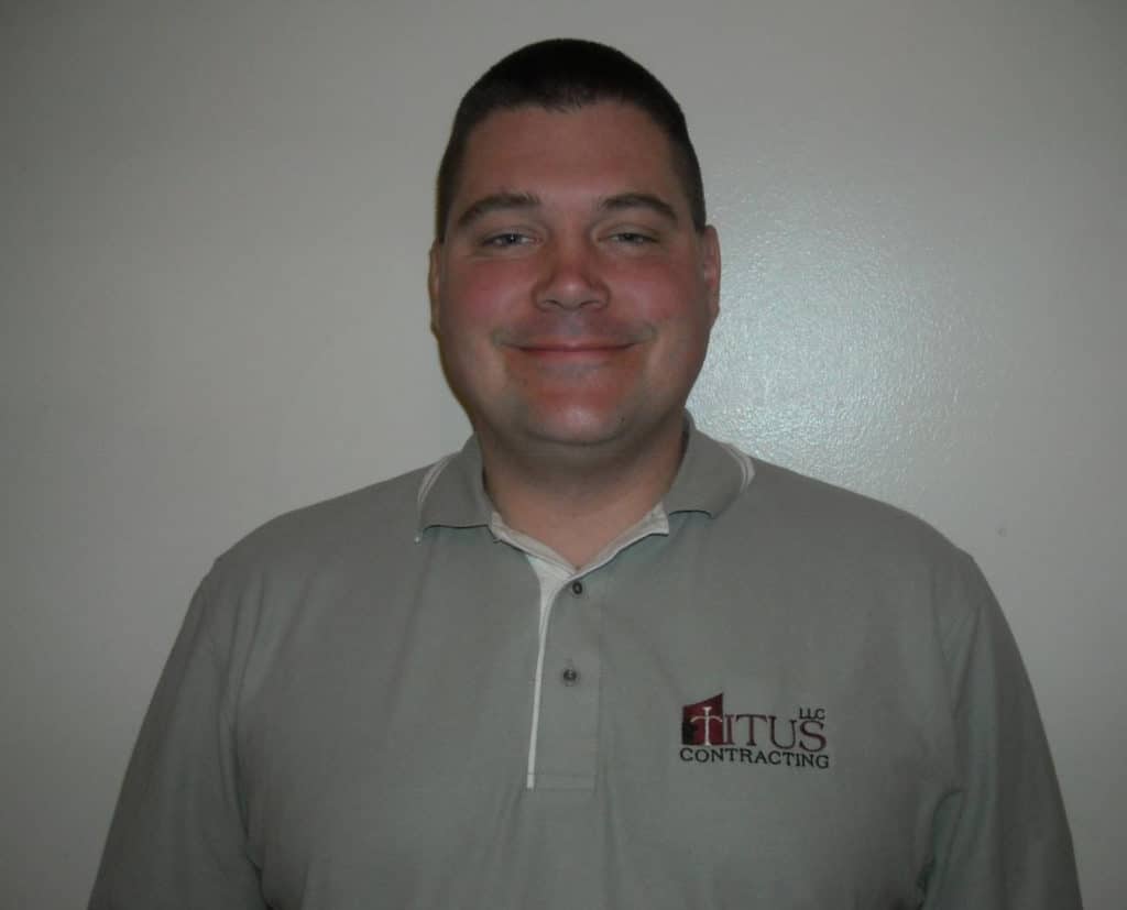 Martin Wood, construction manager at Titus Contracting Inc.