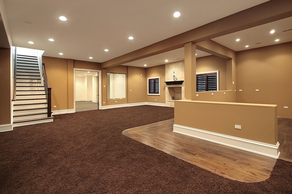 Remodeling your lower level basement space for function and style with Titus Contracting.