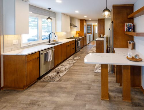 Richfield, MN Small Kitchen Remodel Upgraded with Modern Style and Storage