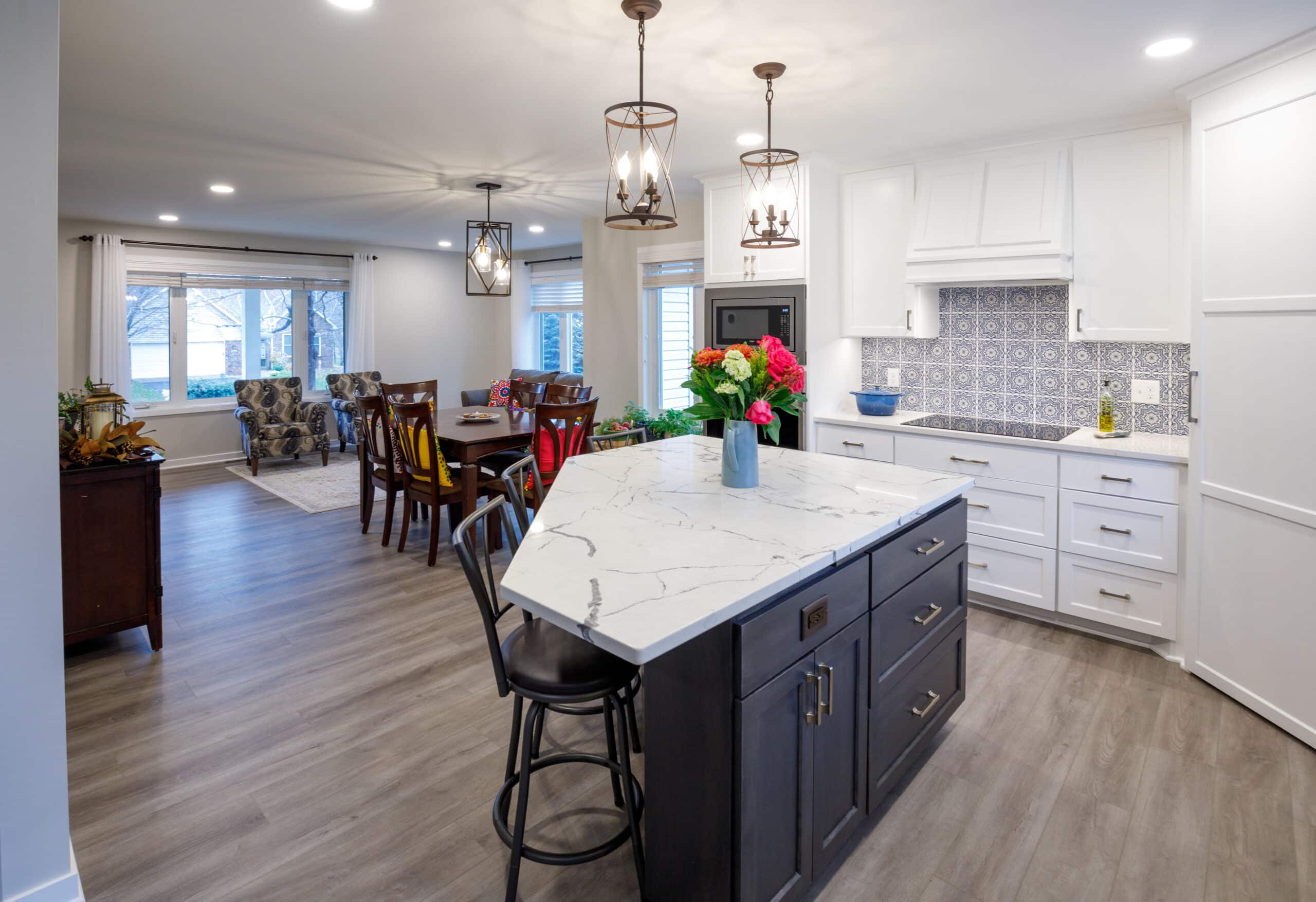 Open Concept Kitchen and Dining