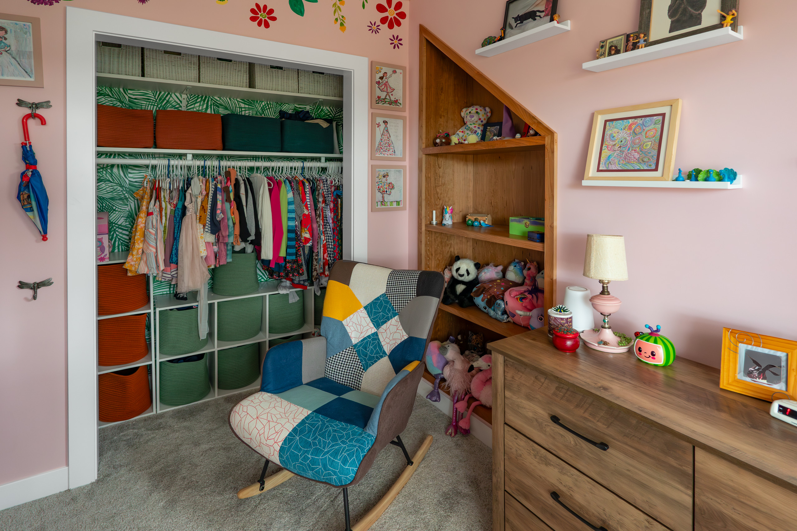 a colorful play room